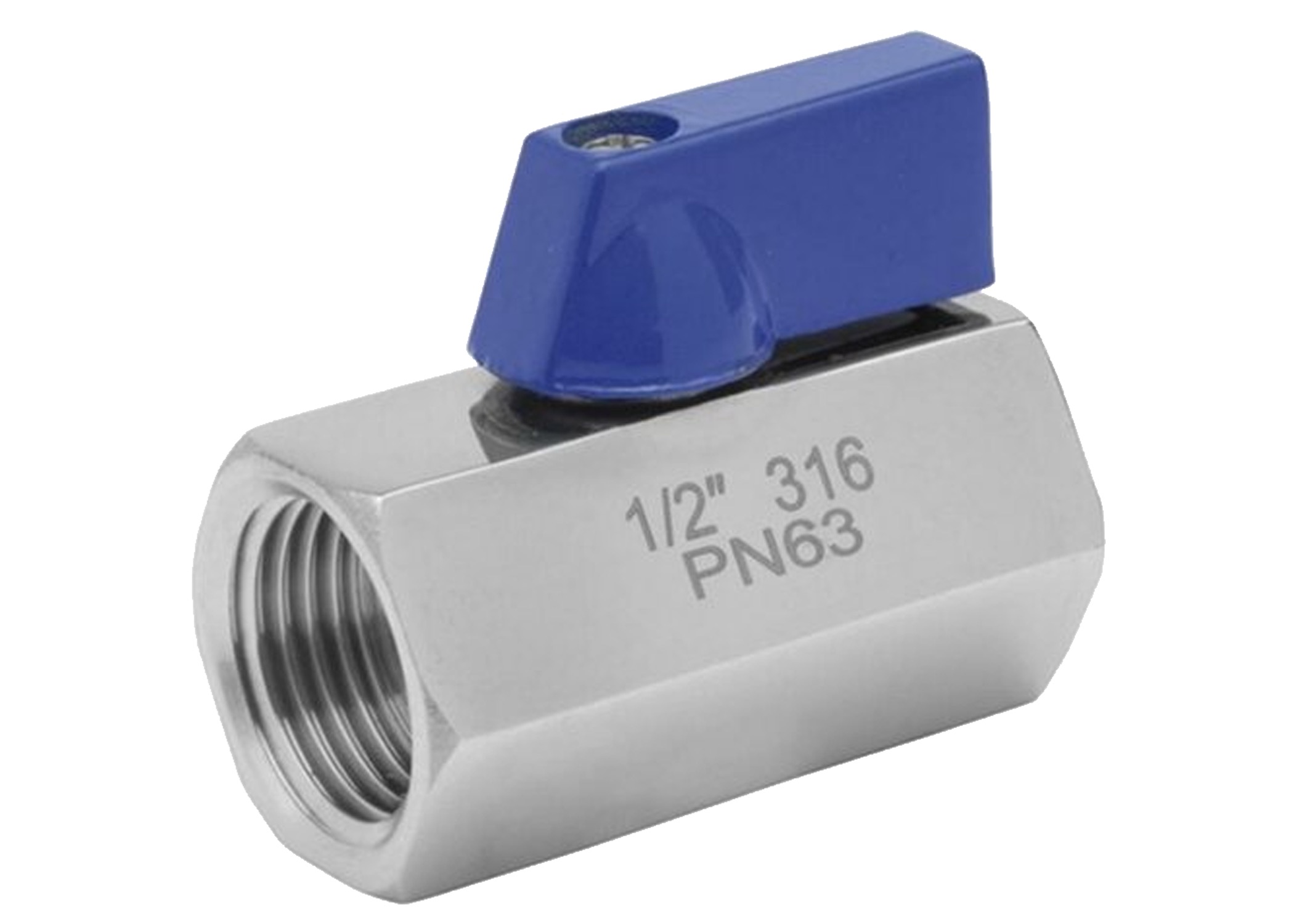 Válvula de Acero Inoxidable Tipo bola roscada 