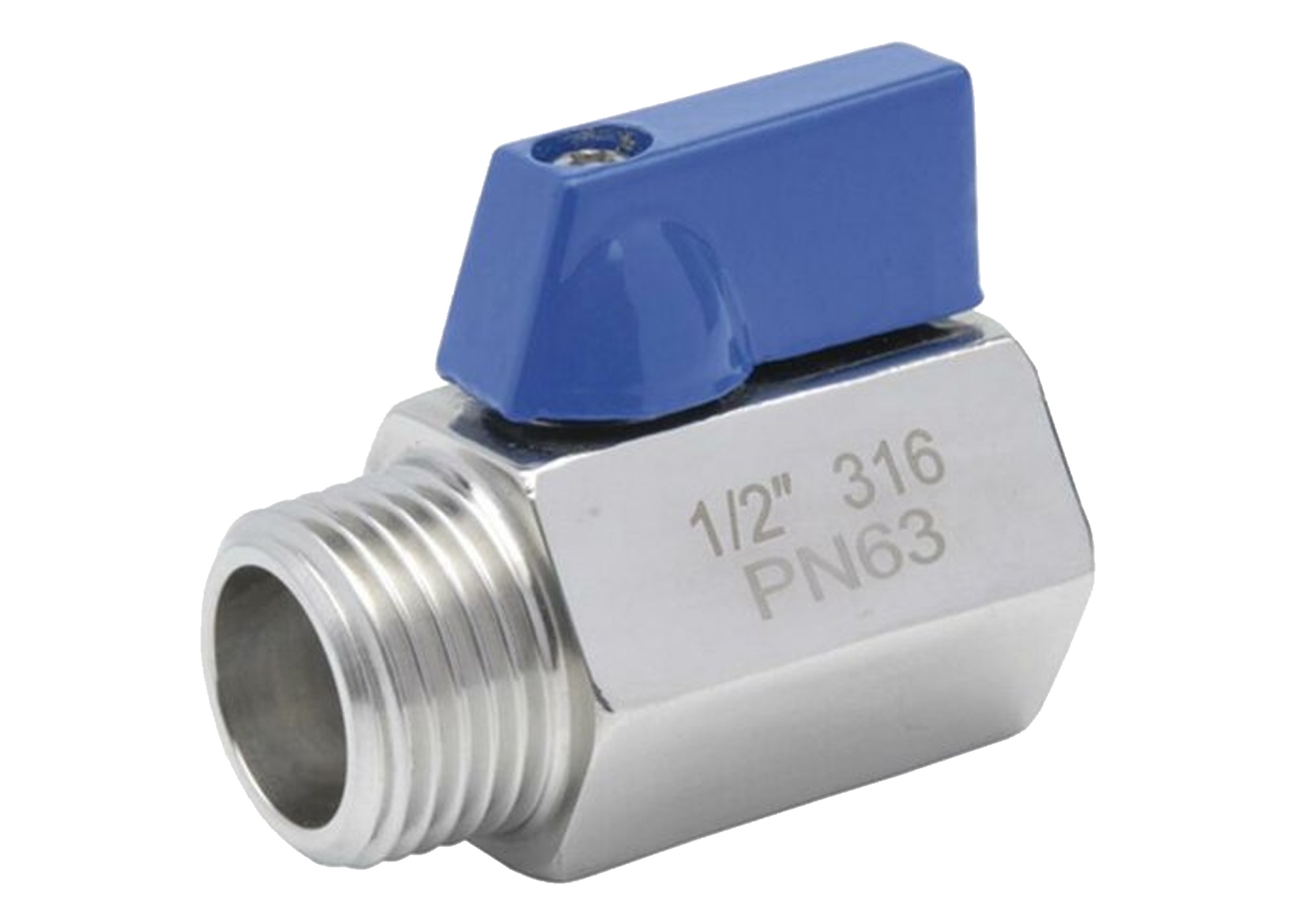 Válvula de Acero Inoxidable Tipo bola roscada 