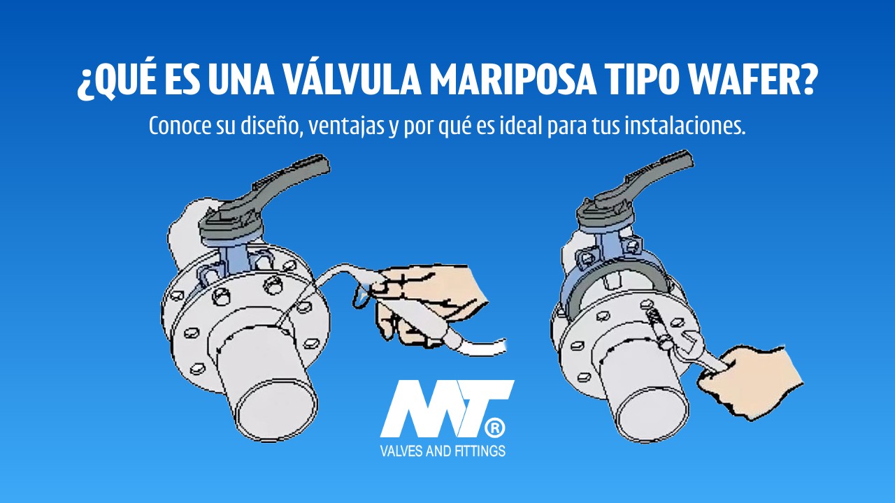 ¿Qué significa ‘wafer’ en una válvula de mariposa? (Y por qué deberías saberlo antes de comprar)