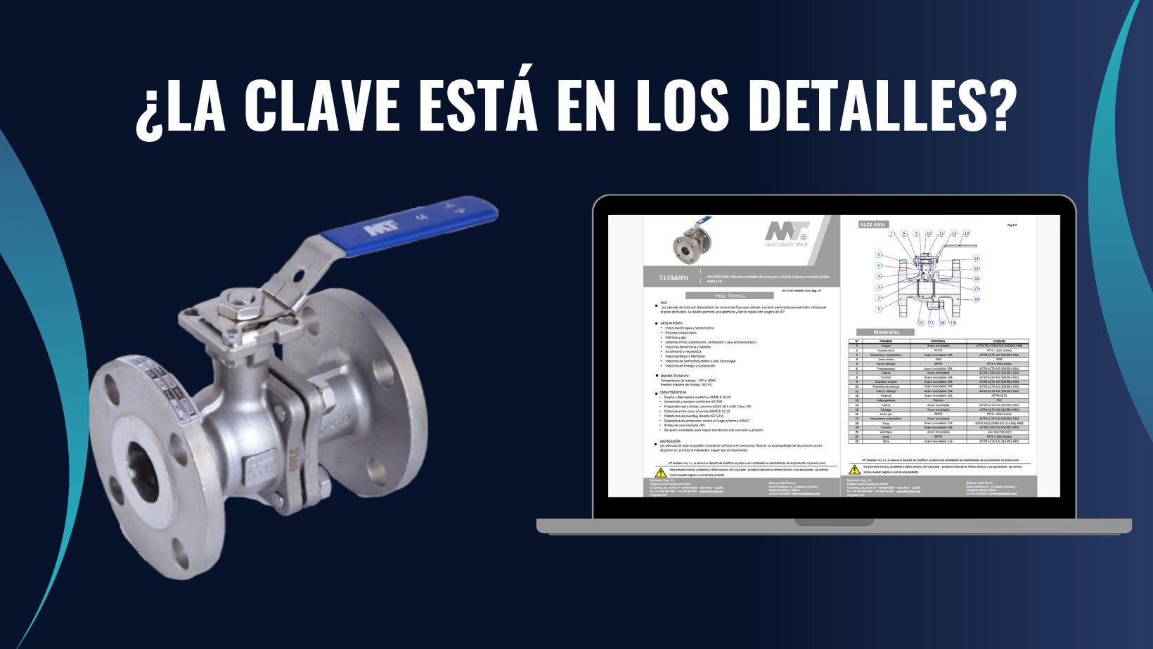 ¿La Clave Está en los Detalles? Desglosando las Fichas Técnicas de Nuestras Válvulas Manuales